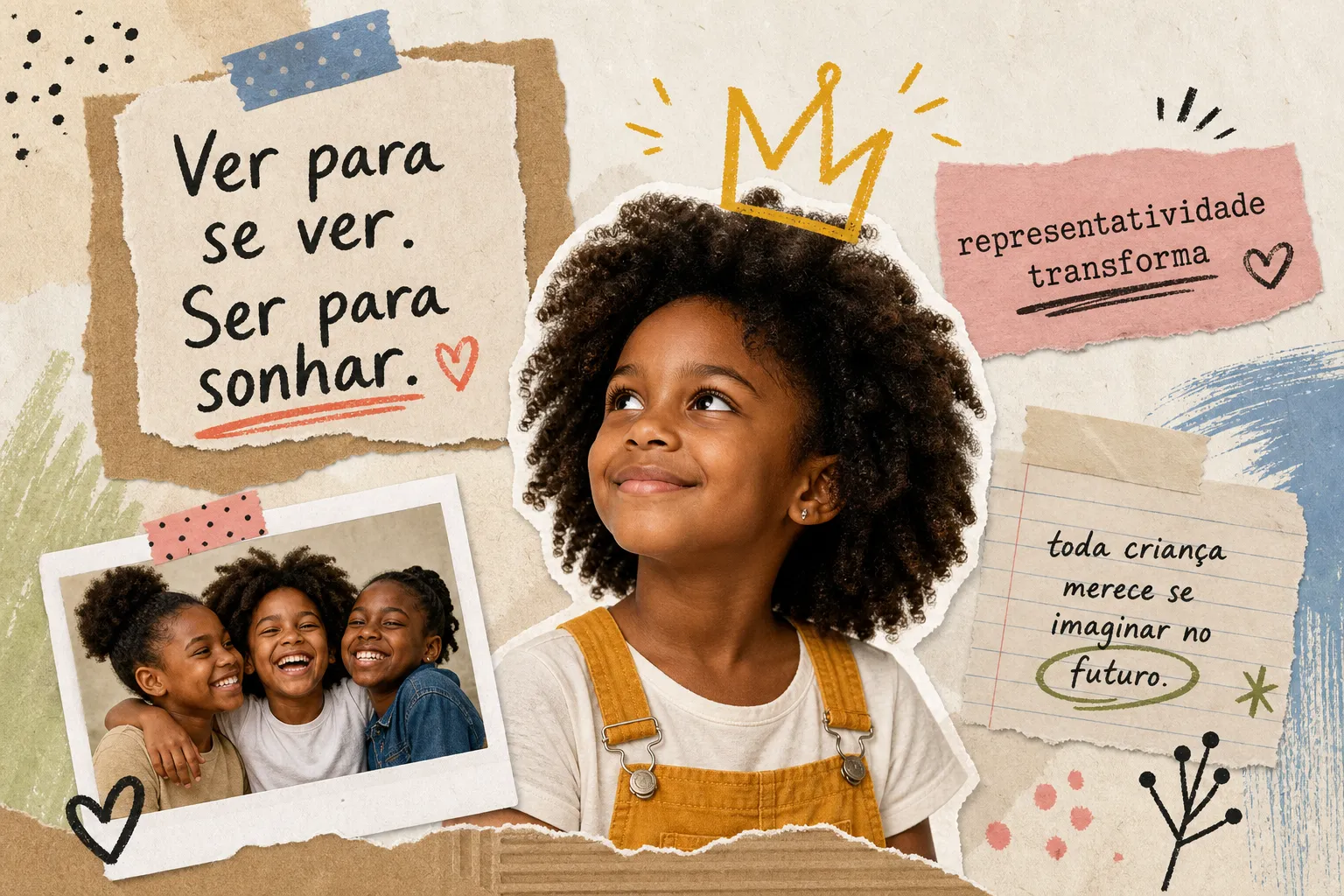 Por que representatividade importa para crianças negras