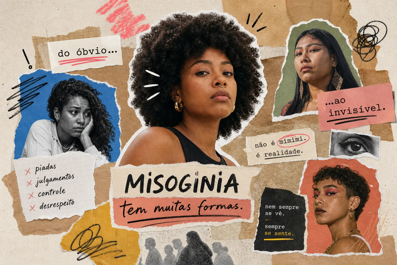 Tipos de misoginia: do óbvio ao invisível no cotidiano