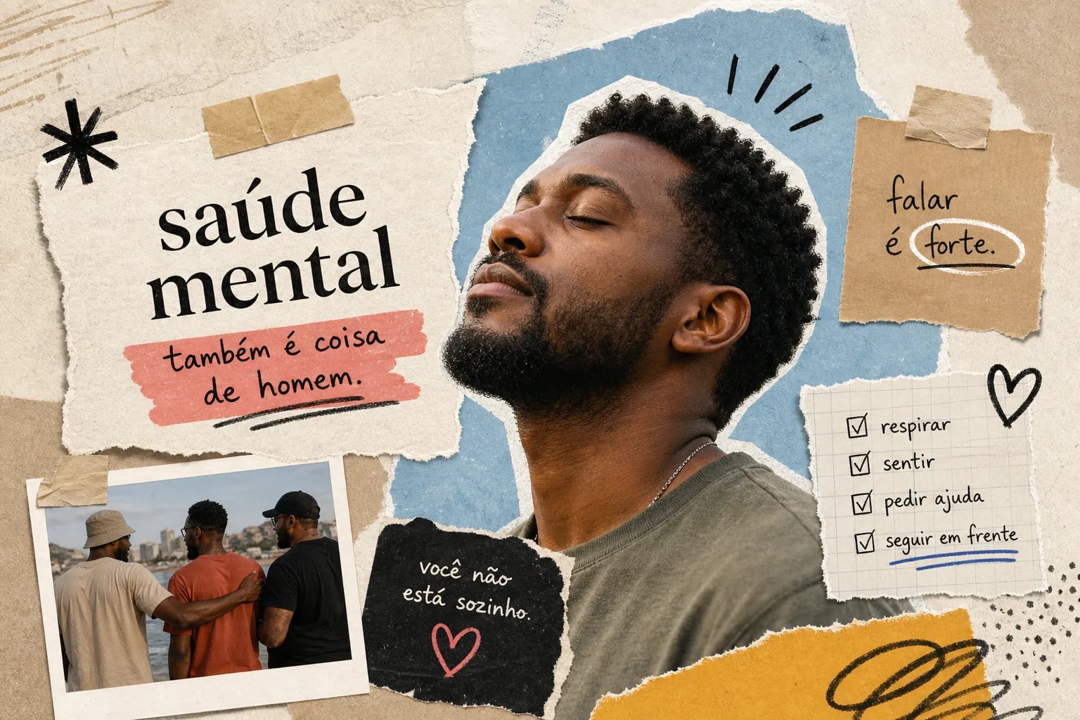 Cuidar da saúde mental sendo homem: o guia sem rodeios